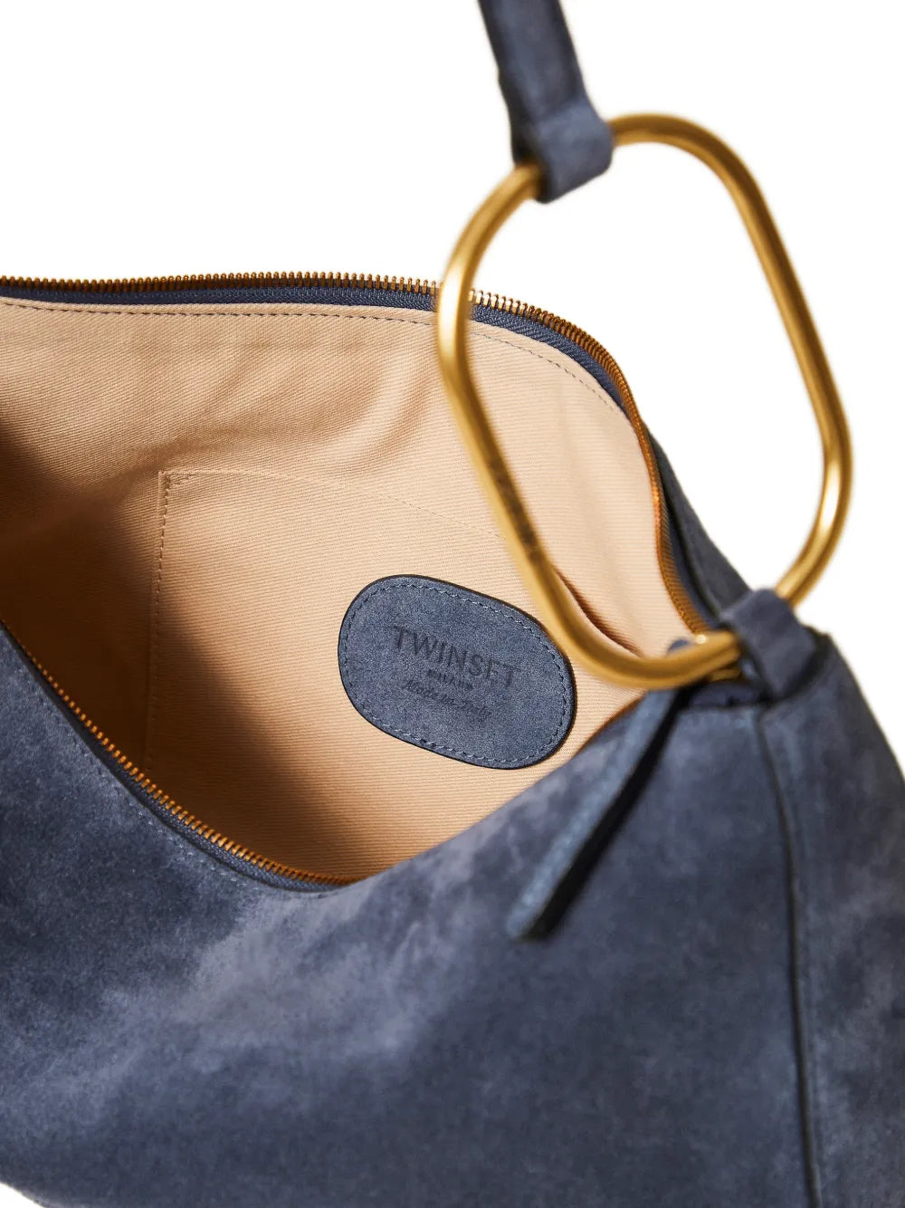 Twinset Liliane Ring Handle Shoulder Bag — Same as shown — Size One Size — Top View