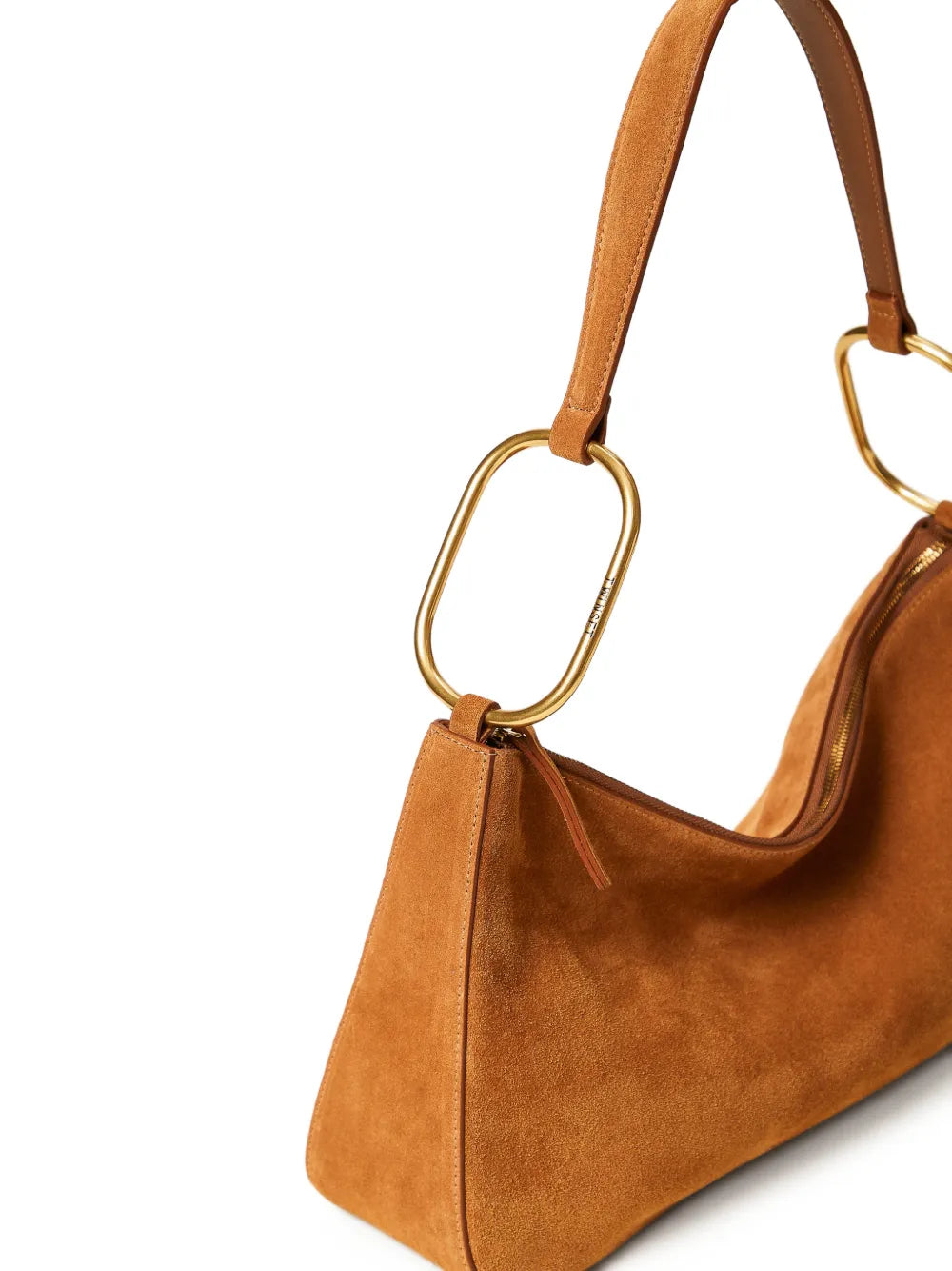 Twinset Medium Liliane Ring Detail Shoulder Bag — Same as shown — Size One Size — Back View