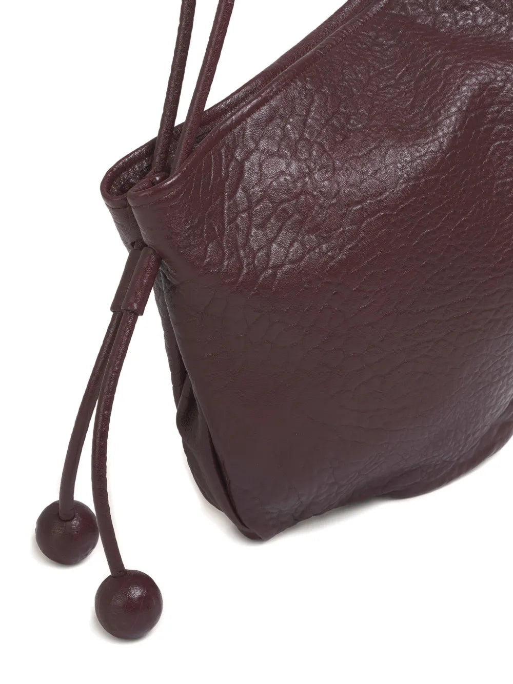Marni Small Baubles Drawstring Leather Shoulder Bag — Same as shown — Size One Size — Detail View