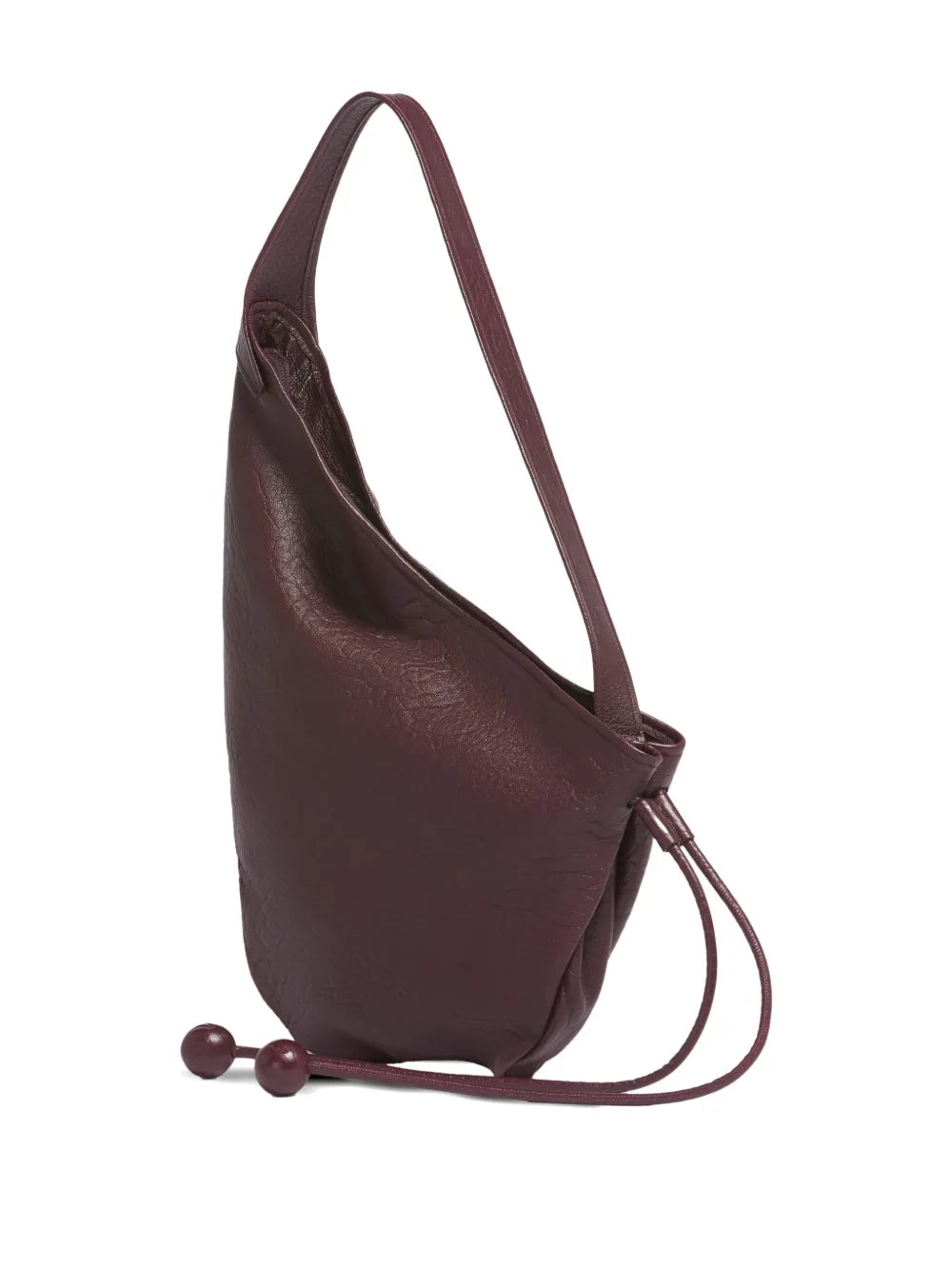 Marni Small Baubles Drawstring Leather Shoulder Bag — Same as shown — Size One Size — Back View
