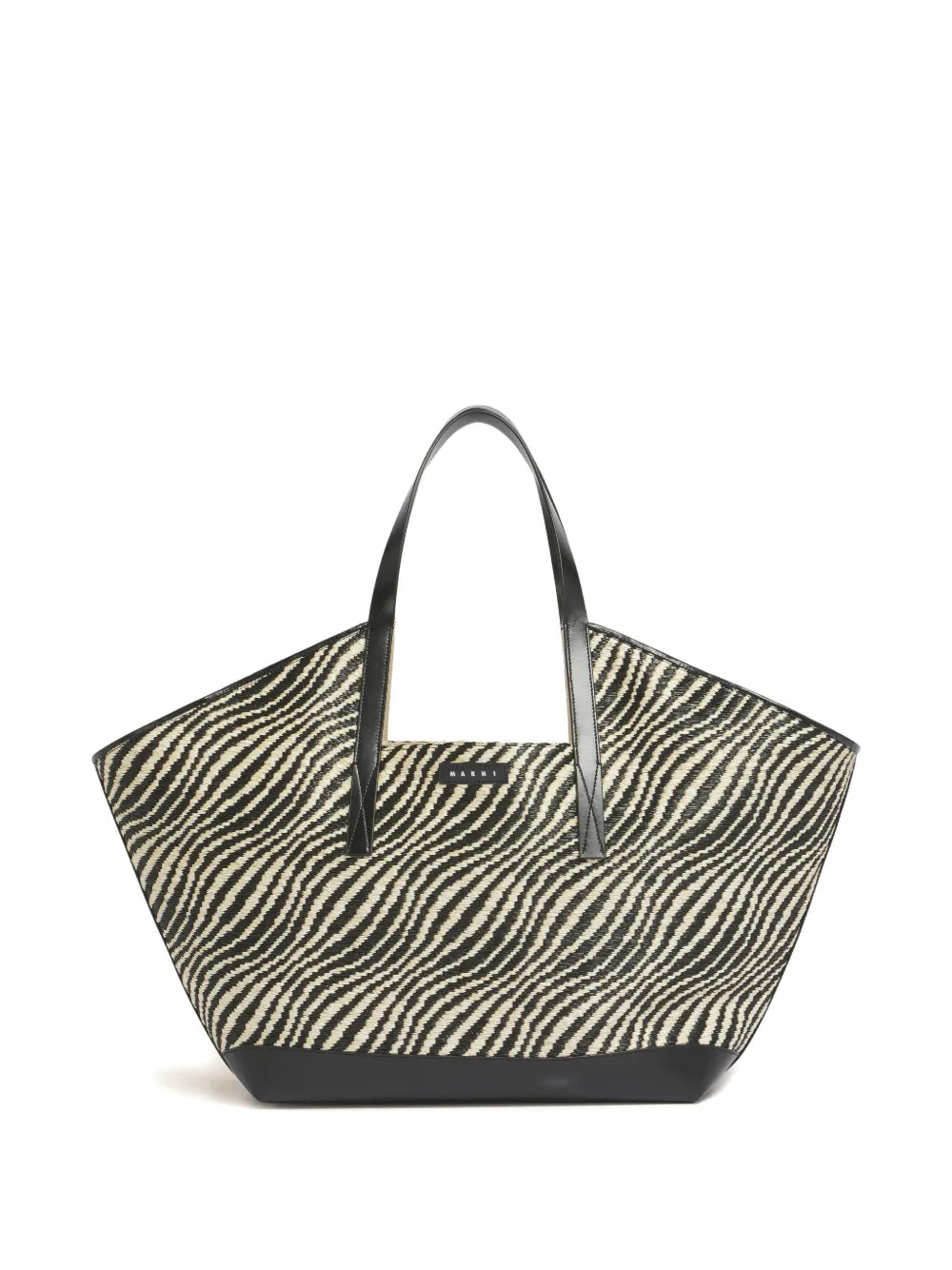 Marni Raffia Effect Shoulder Bag — Same as shown — Size One Size — Side View