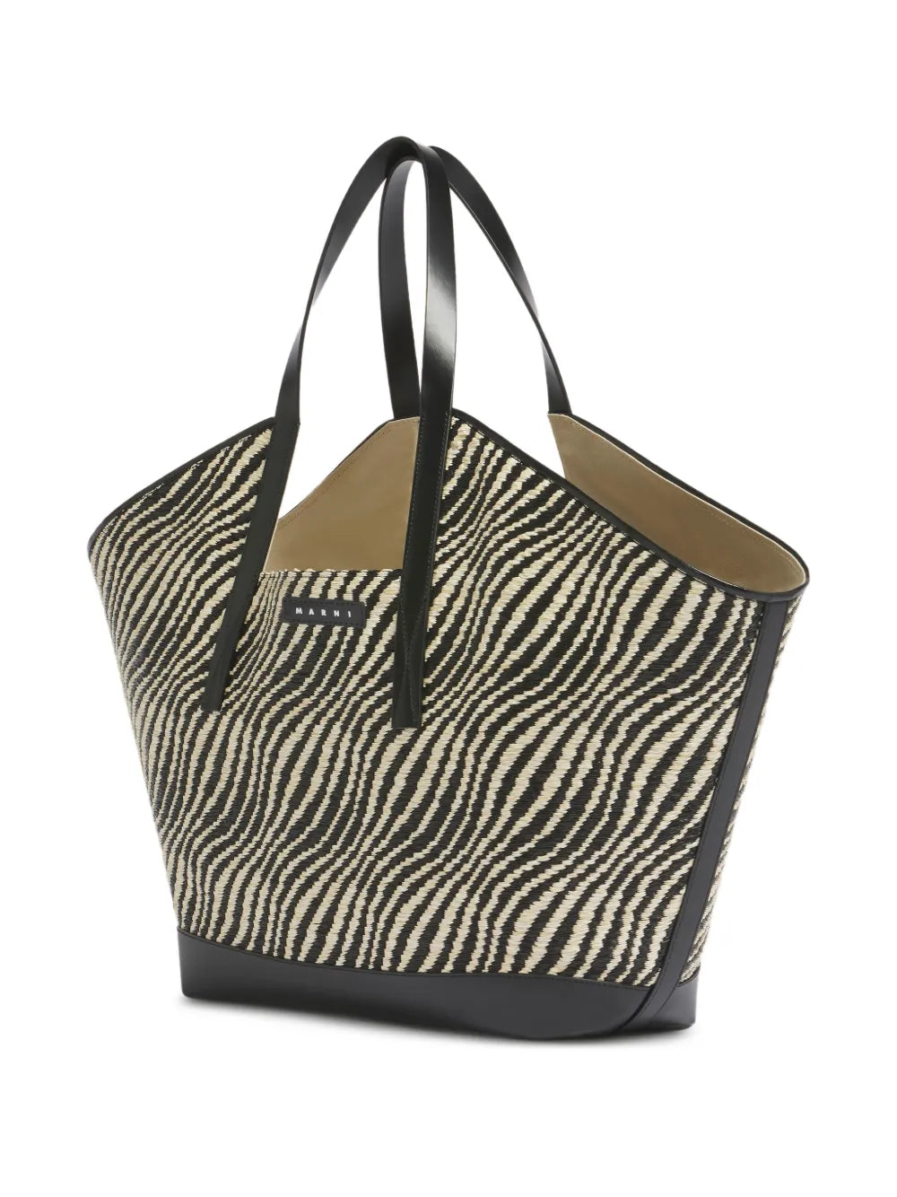 Marni Raffia Effect Shoulder Bag — Same as shown — Size One Size — Lifestyle View