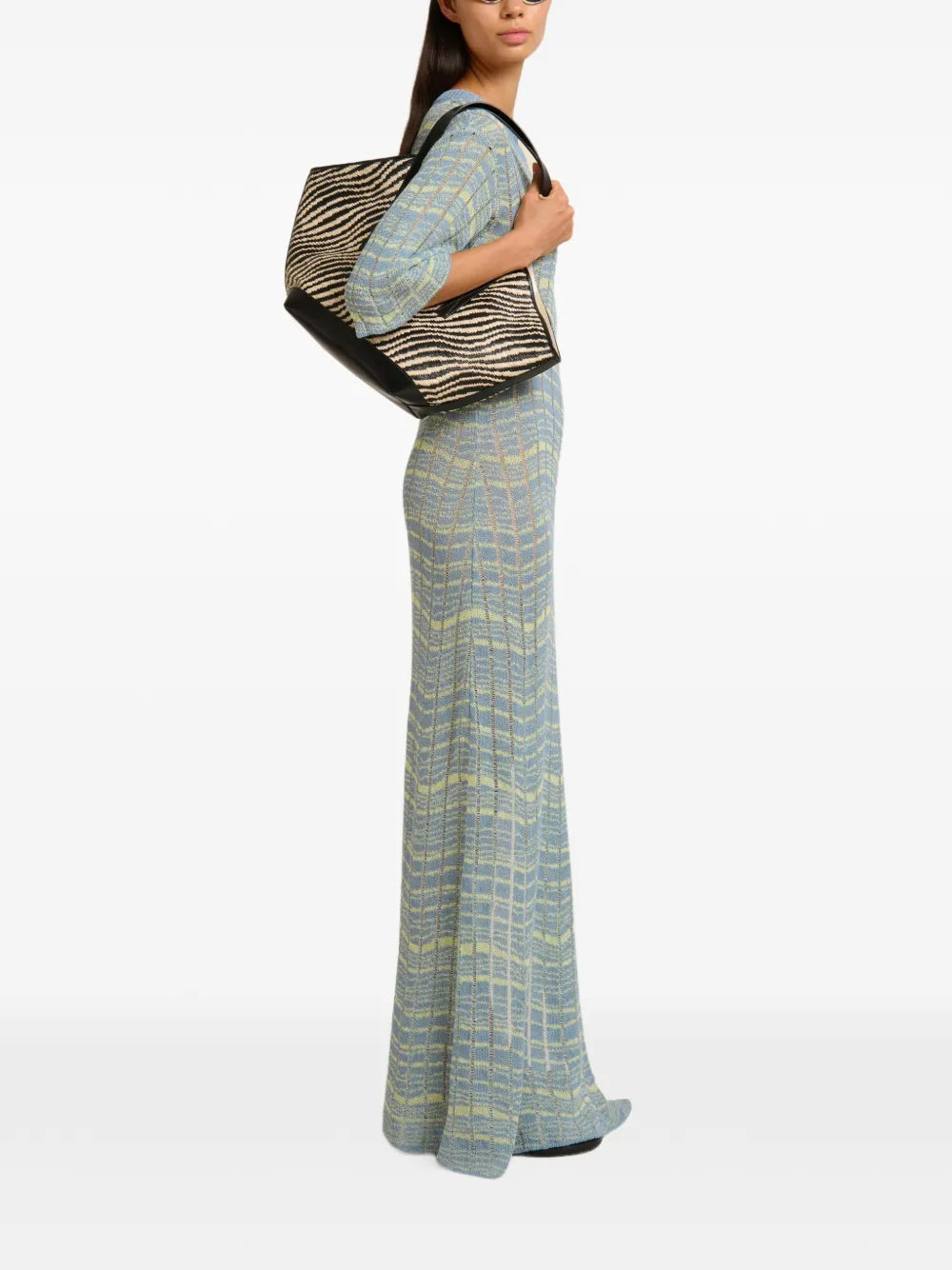 Marni Two Tone Waves Shoulder Bag — Same as shown — Size One Size — Side View