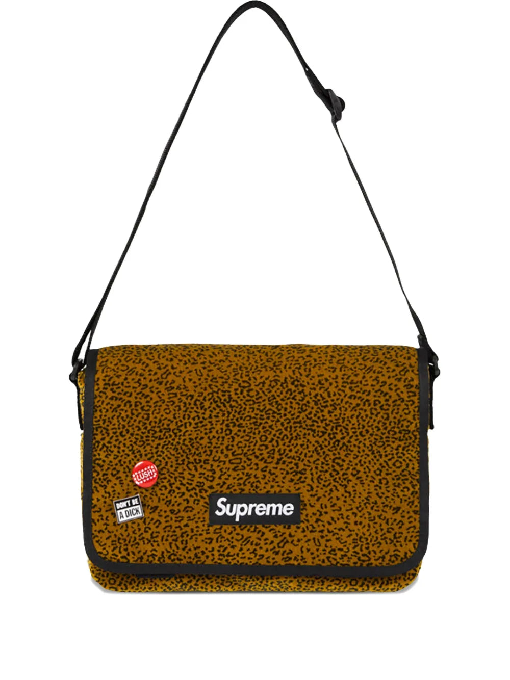 Supreme Textured Shoulder Bag — Same as shown — Size One Size — Front View