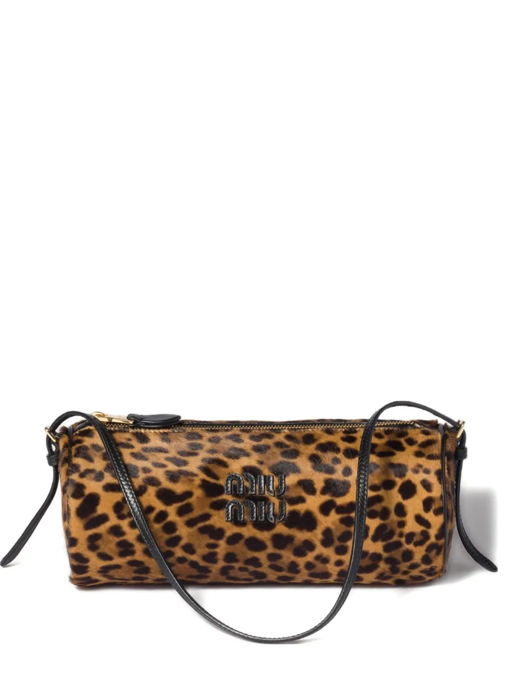 Miu Miu Animal Print Shoulder Bag — Same as shown — Size One Size — Front View
