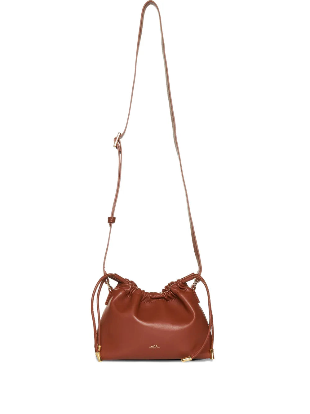 Apc Drawstring Ninon Mini Shoulder Bag — Same as shown — Size One Size — Front View