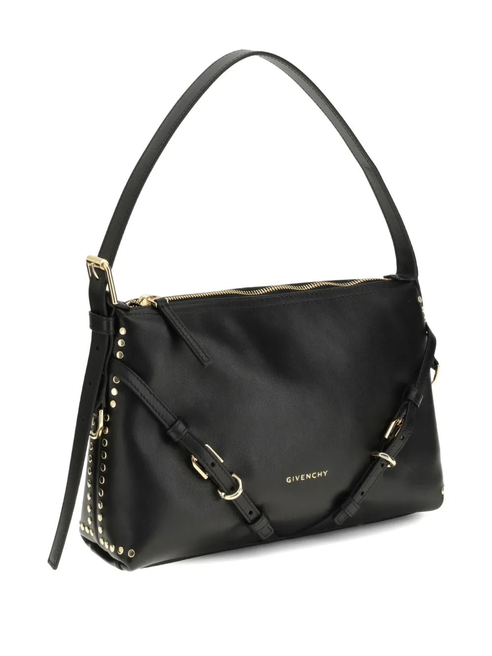 Givenchy Voyou Studded Shoulder Bag — Same as shown — Size One Size — Back View