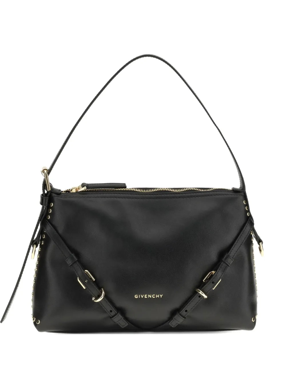 Givenchy Voyou Studded Shoulder Bag — Same as shown — Size One Size — Front View