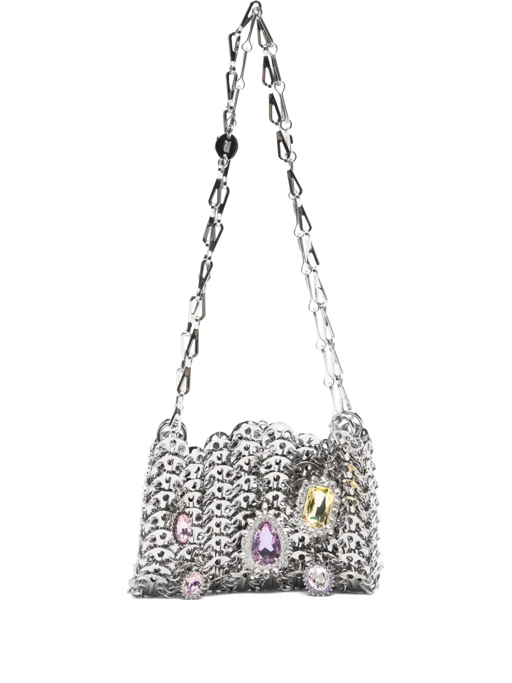 Rabanne Chain Satchel Shoulder Bag — Same as shown — Size One Size — Front View