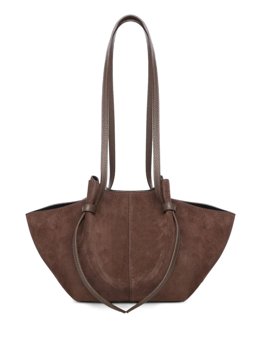 Yuzefi Large Mochi Suede Knot Shoulder Bag — Same as shown — Size One Size — Front View