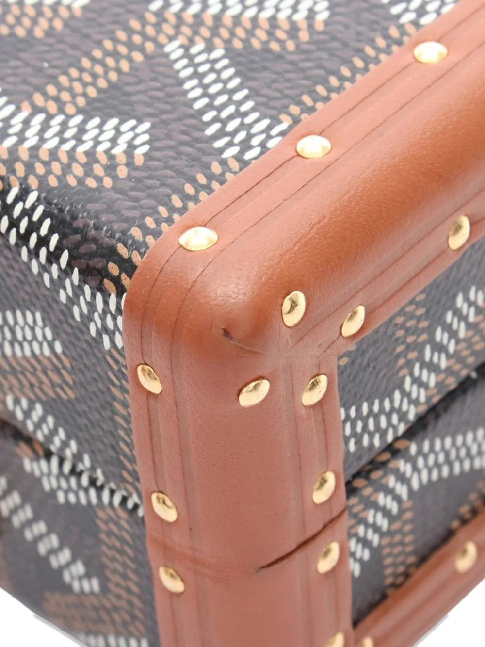 Goyard Pre Owned 2010 2025 Goyardine Minaudiere Shoulder Bag — Same as shown — Size One Size — Top View
