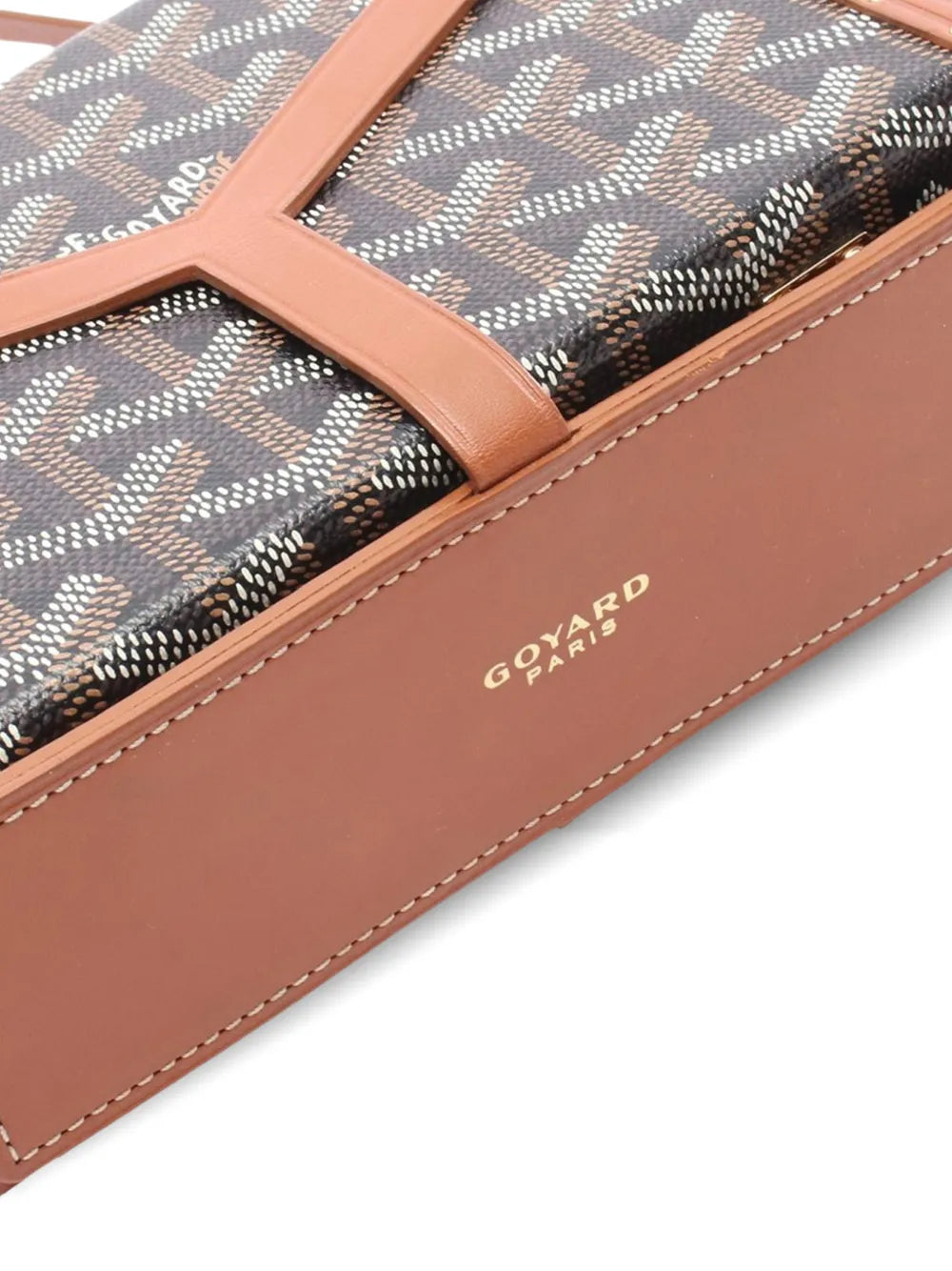 Goyard Pre Owned 2010 2025 Goyardine Minaudiere Shoulder Bag — Same as shown — Size One Size — Back View