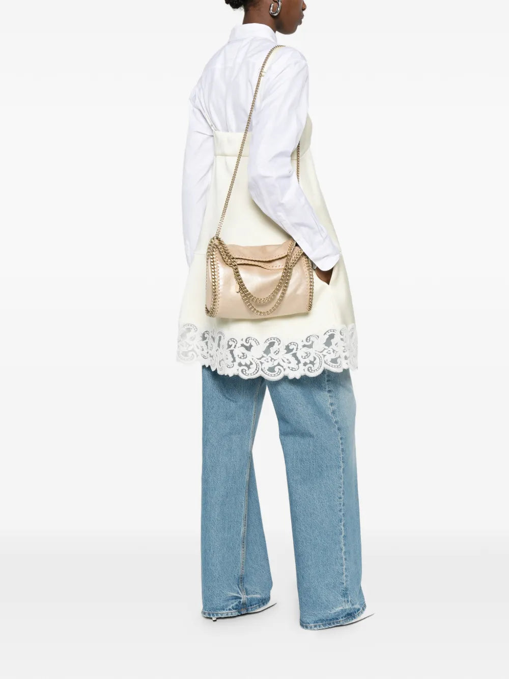 Stella Mccartney Mini Falabella Chain Strap Shoulder Bag — Same as shown — Size One Size — Side View