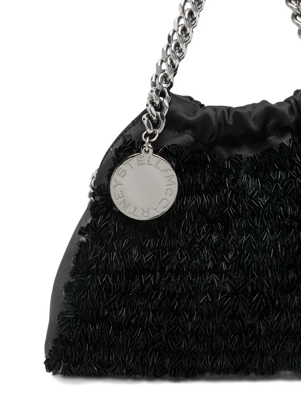 Stella Mccartney Mini Falabella Beaded Chain Strap Shoulder Bag — Same as shown — Size One Size — Top View