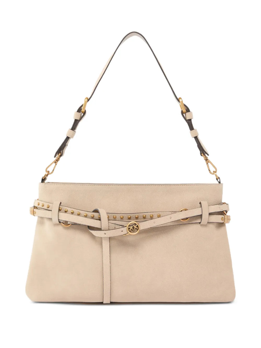 Pinko Studded Shoulder Bag — Same as shown — Size One Size — Front View