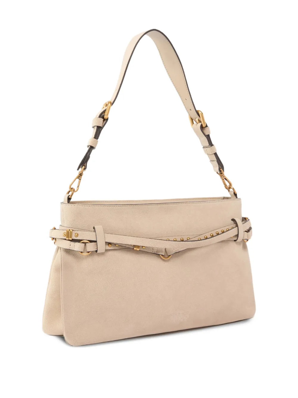 Pinko Studded Shoulder Bag — Same as shown — Size One Size — Side View