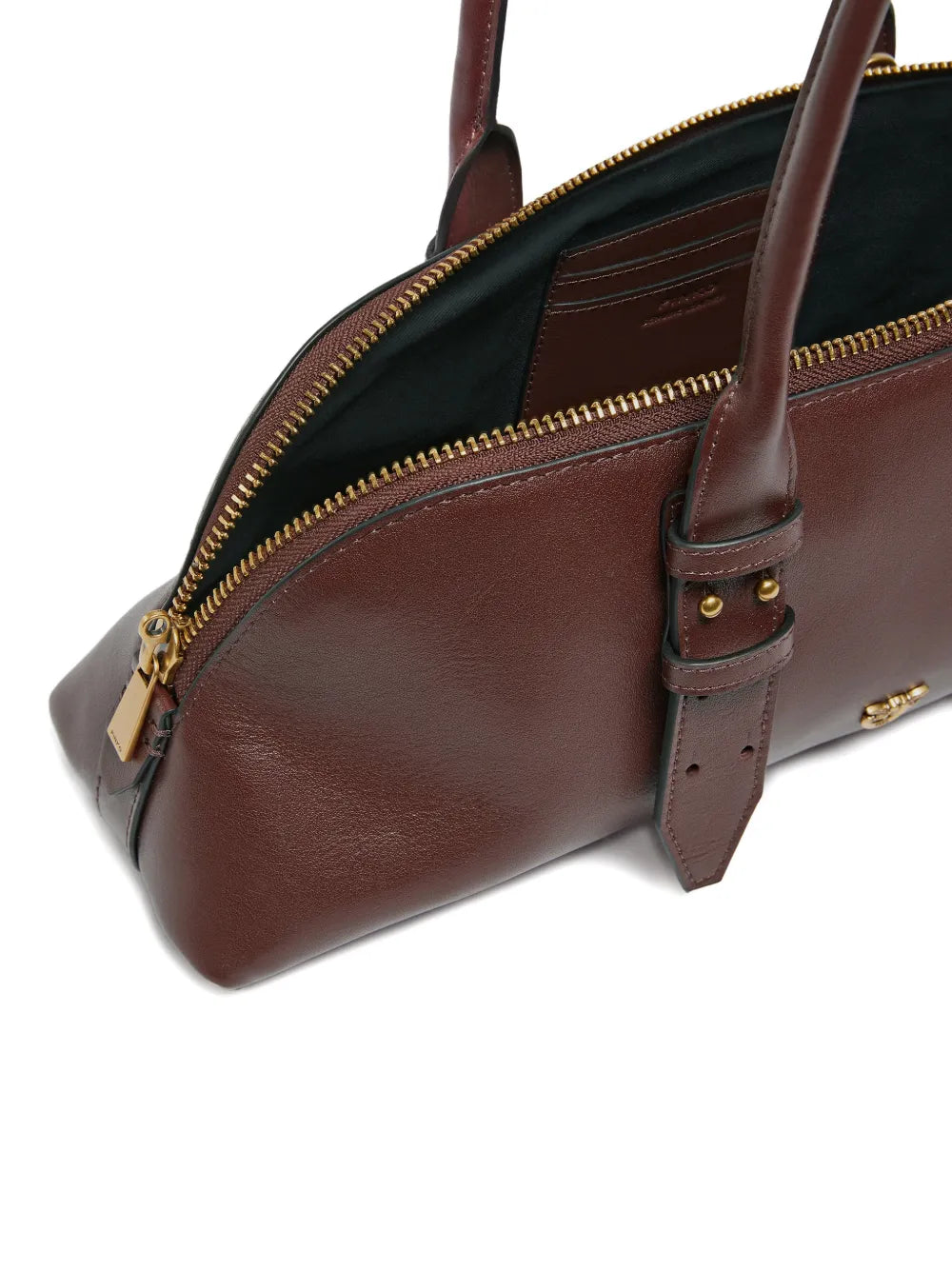 Pinko Padlock Leather Shoulder Bag — Same as shown — Size One Size — Top View