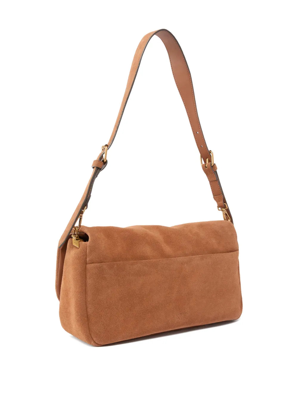 Pinko Logo Applique Shoulder Bag — Same as shown — Size One Size — Side View
