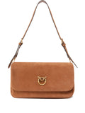 Pinko Logo Applique Shoulder Bag — Same as shown — Size One Size — Front View