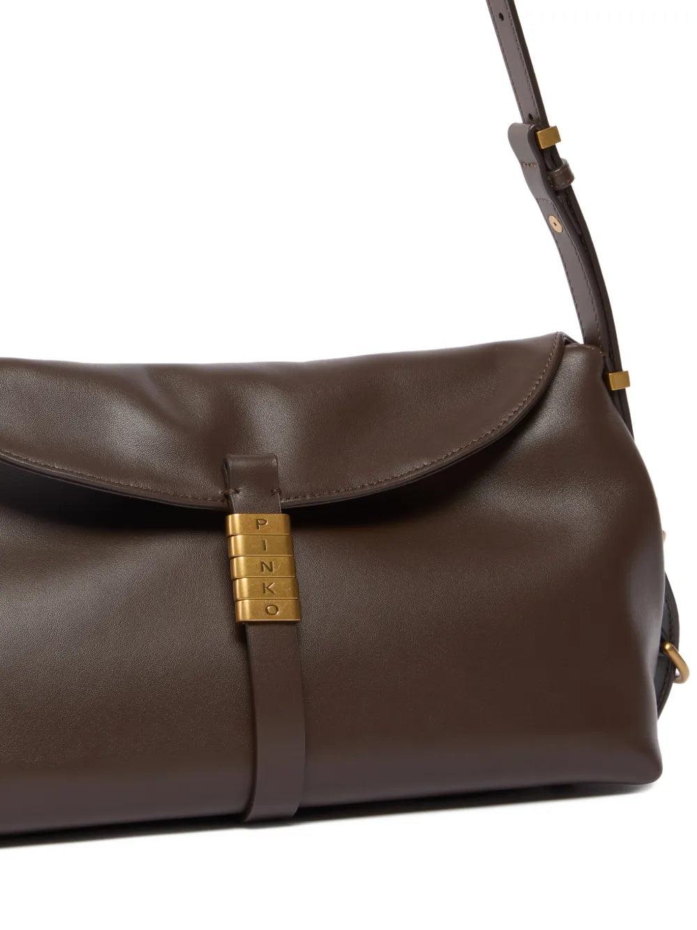 Pinko Medium Classic Saddle Shoulder Bag — Same as shown — Size One Size — Back View