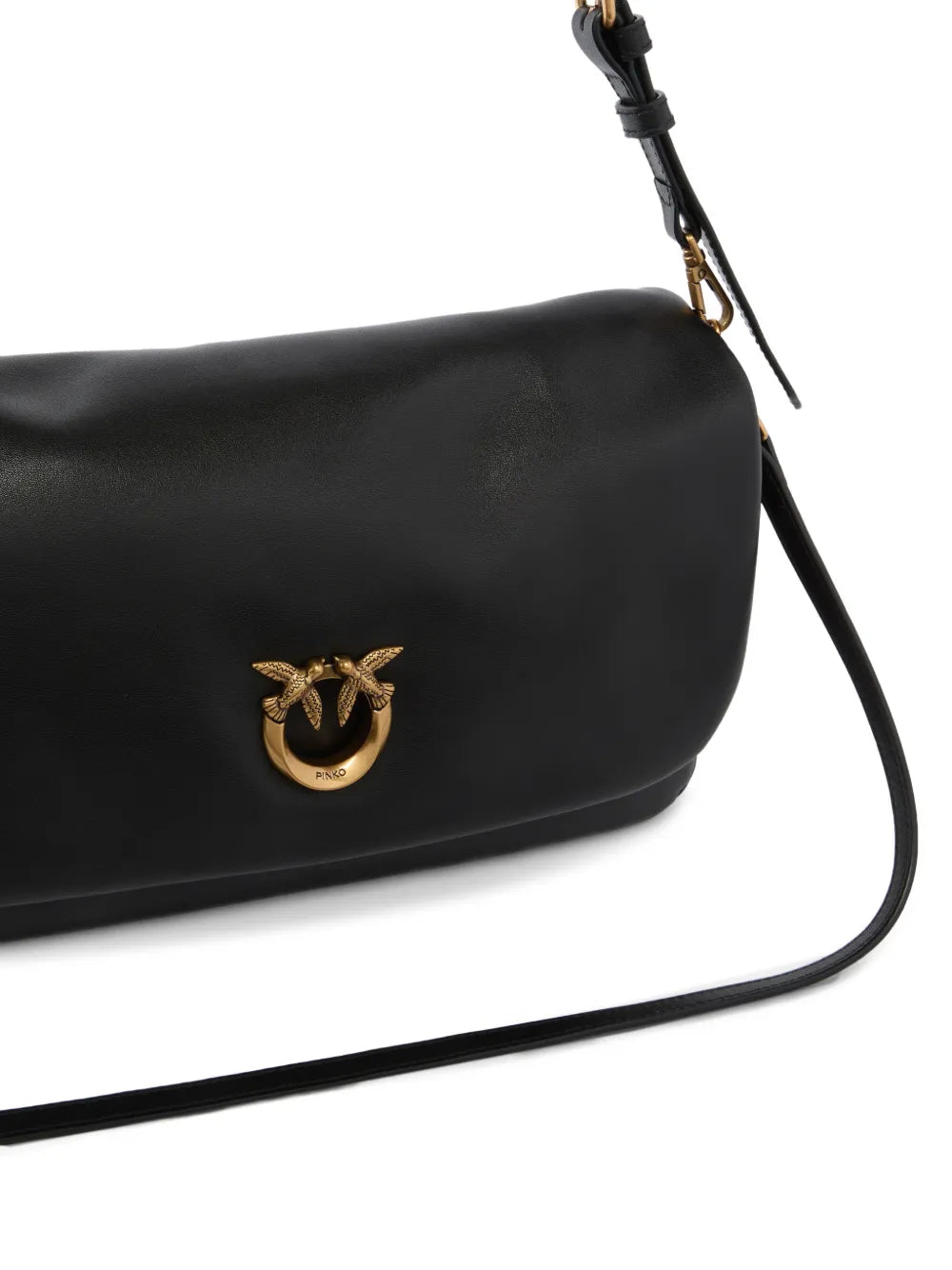 Pinko Logo Hardware Shoulder Bag — Same as shown — Size One Size — Back View