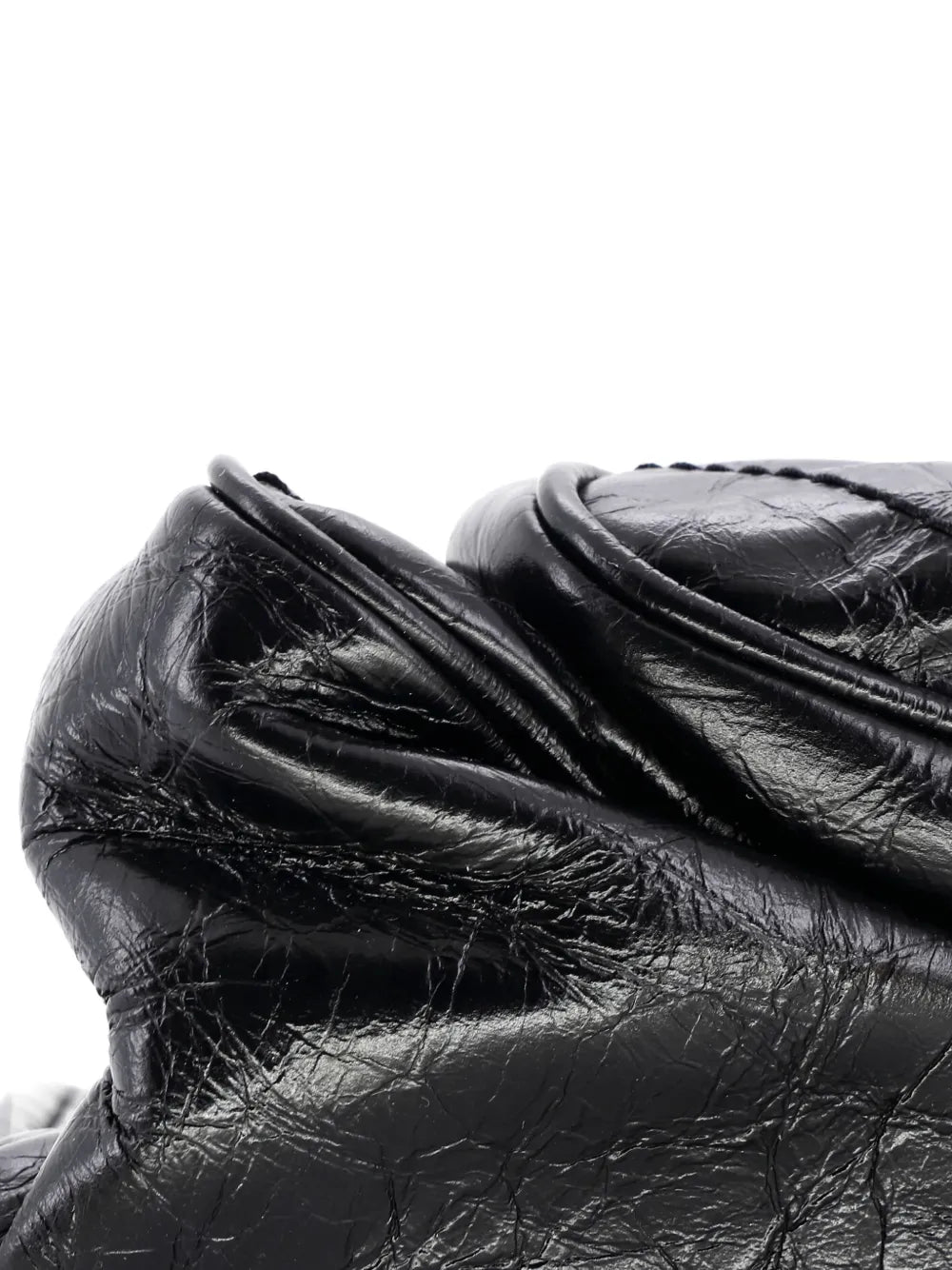 Saint Laurent Pre Owned Niki Chain Flap Bag Matelasse Chevron Leather Large Shoulder Bag — Same as shown — Size One Size — Back View