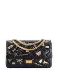 Chanel Pre Owned Lucky Charms Reissue 255 Flap Bag Quilted Aged Calfskin 225 Shoulder Bag — Same as shown — Size One Size — Front View
