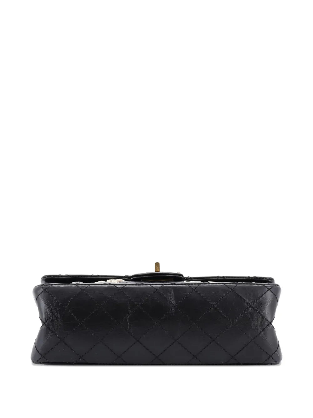 Chanel Pre Owned Lucky Charms Reissue 255 Flap Bag Quilted Aged Calfskin 225 Shoulder Bag — Same as shown — Size One Size — Top View