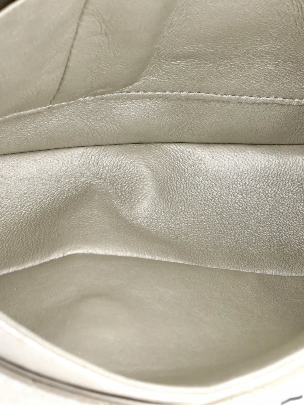 Chanel Pre Owned Classic Double Flap Bag Quilted Metallic Lambskin Medium Shoulder Bag — Same as shown — Size One Size — Detail View