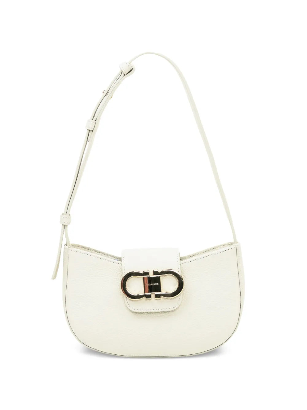Ferragamo Gancini Shoulder Bag — Same as shown — Size One Size — Front View