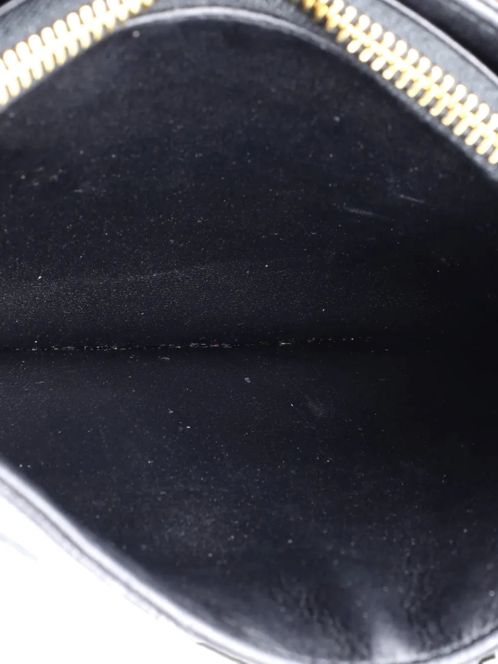 Christian Dior Pre Owned Caro Zipped Pouch With Chain Cannage Quilt Leather Shoulder Bag — Same as shown — Size One Size — Detail View