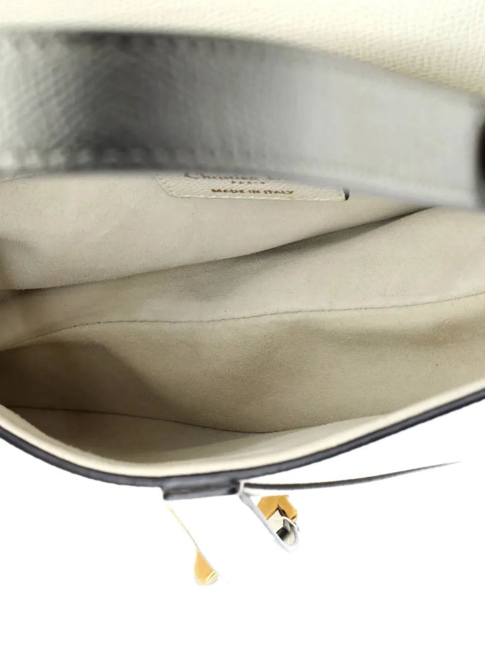 Christian Dior Pre Owned Saddle Handbag Leather Medium Shoulder Bag — Same as shown — Size One Size — Detail View