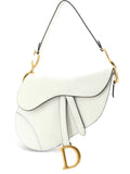 Christian Dior Pre Owned Saddle Handbag Leather Medium Shoulder Bag — Same as shown — Size One Size — Front View