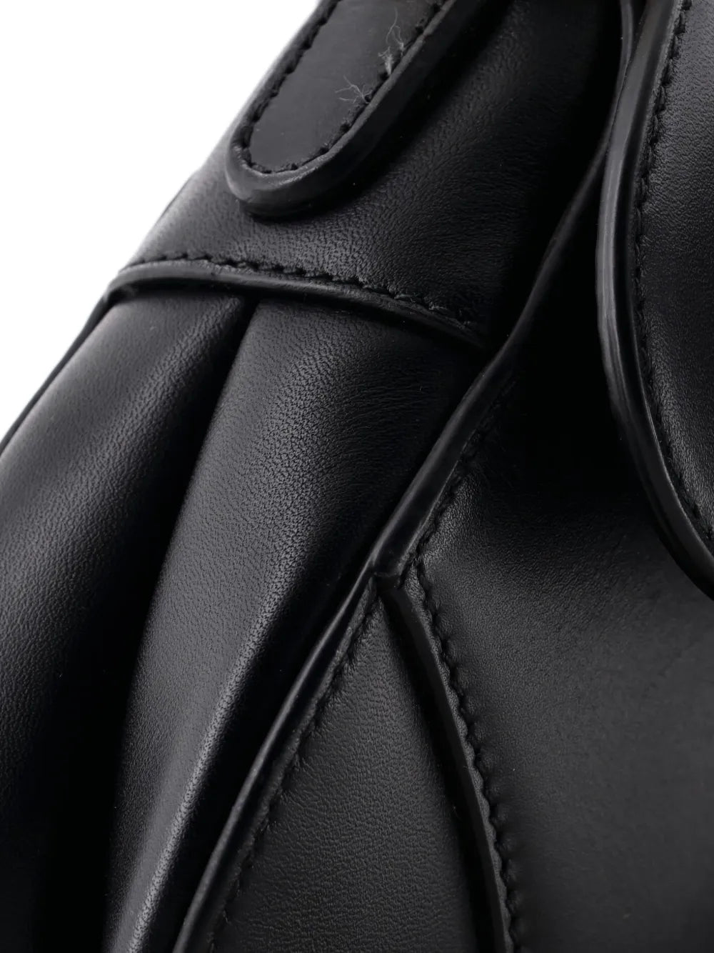 Christian Dior Pre Owned Saddle Handbag Leather Mini Shoulder Bag — Same as shown — Size One Size — Top View