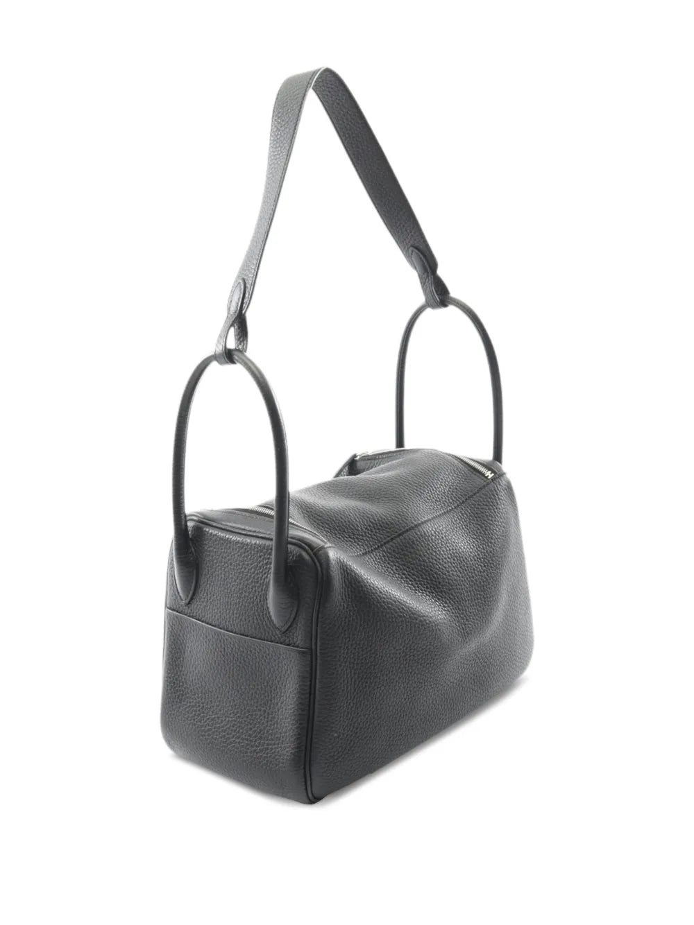Hermes Pre Owned 2018 Taurillon Clemence Lindy 26 Shoulder Bag — Same as shown — Size One Size — Side View