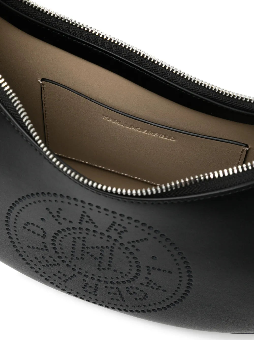 Karl Lagerfeld Kcircle Moon Shoulder Bag — Same as shown — Size One Size — Detail View