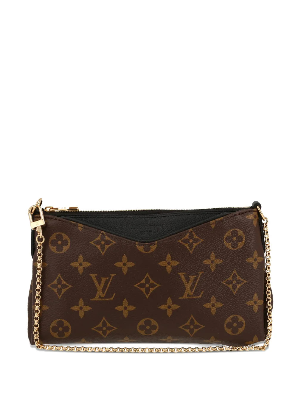 Louis Vuitton Pre Owned 2012 Pallas Chain Monogram Shoulder Bag — Same as shown — Size One Size — Front View
