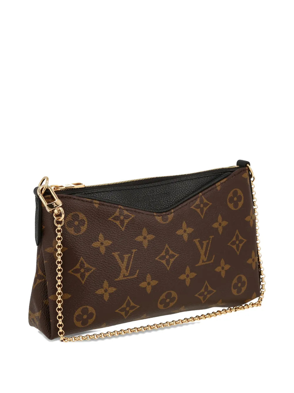 Louis Vuitton Pre Owned 2012 Pallas Chain Monogram Shoulder Bag — Same as shown — Size One Size — Top View