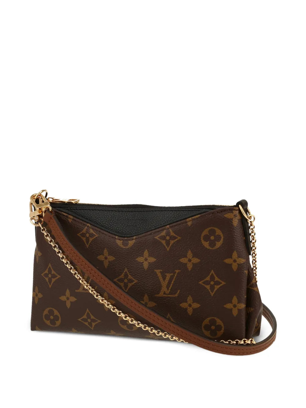Louis Vuitton Pre Owned 2012 Pallas Chain Monogram Shoulder Bag — Same as shown — Size One Size — Detail View
