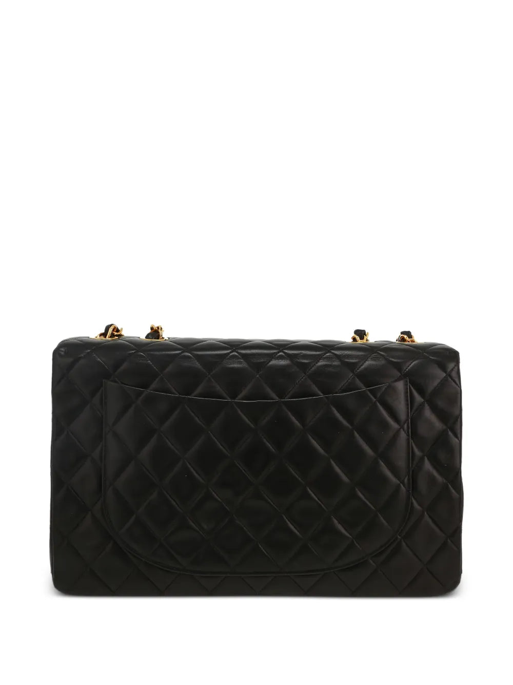 Chanel Pre Owned 1996 Timeless Maxi Jumbo Quilted Shoulder Bag — Same as shown — Size One Size — Side View