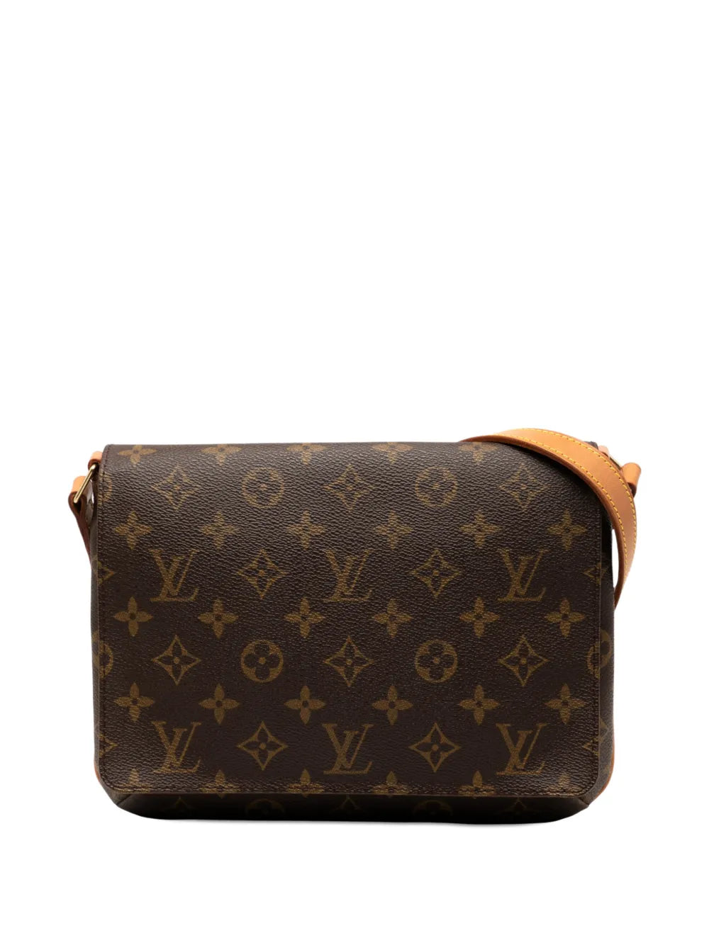 Louis Vuitton Pre Owned 2001 Monogram Musette Tango Short Strap Shoulder Bag — Same as shown — Size One Size — Side View