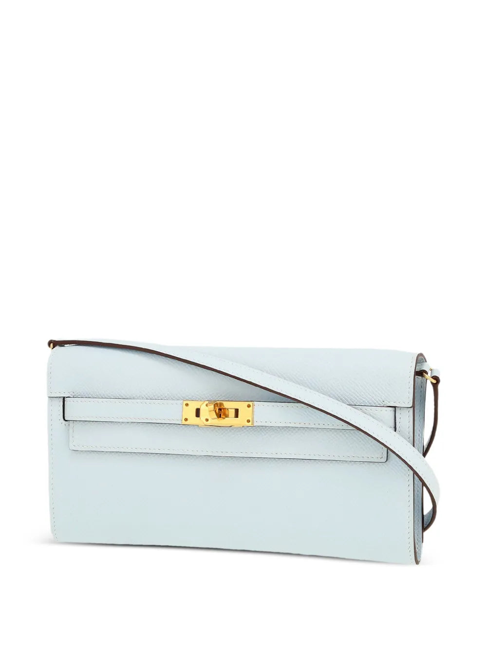 Hermes Pre Owned 2020 Kelly To Go Epsom Leather Clutch Bag — Same as shown — Size One Size — Back View