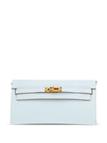 Hermes Pre Owned 2020 Kelly To Go Epsom Leather Clutch Bag — Same as shown — Size One Size — Front View