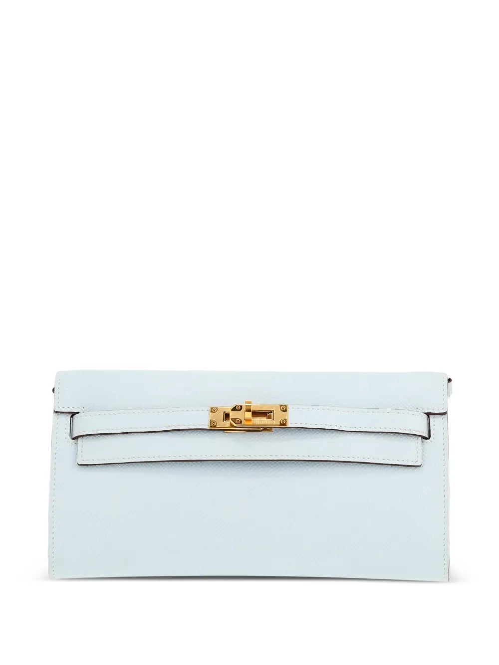 Hermes Pre Owned 2020 Kelly To Go Epsom Leather Clutch Bag — Same as shown — Size One Size — Front View