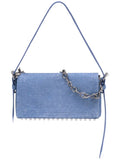 Alexander Wang Embossed Chain Ricco Shoulder Bag — Same as shown — Size One Size — Front View