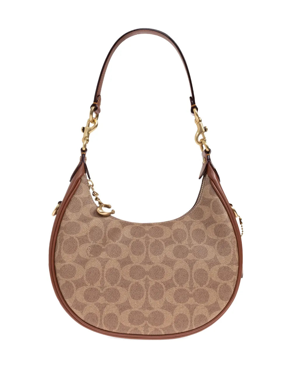Coach Joanie Pattern Charm Tote Bag — Same as shown — Size One Size — Front View