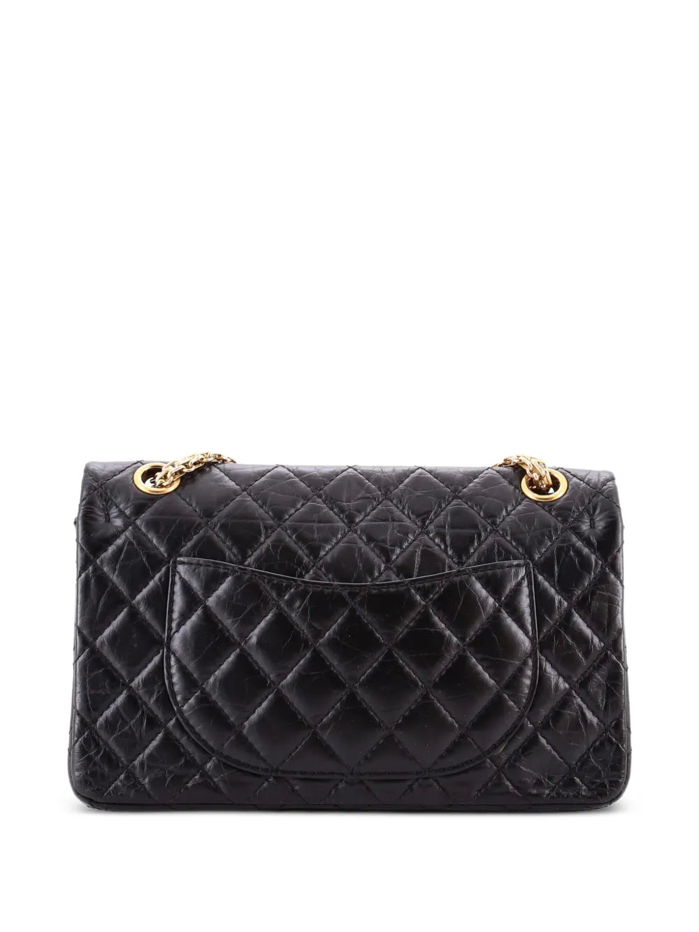 Chanel Pre Owned Lucky Charms Reissue 255 Flap Bag Quilted Aged Calfskin 225 Shoulder Bag — Same as shown — Size One Size — Side View
