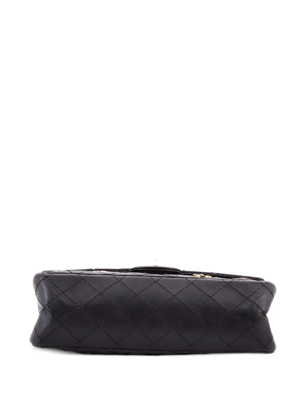 Chanel Pre Owned Lucky Charms Reissue 255 Flap Bag Quilted Aged Calfskin 225 Shoulder Bag — Same as shown — Size One Size — Back View