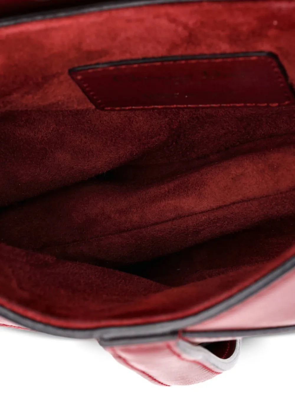 Christian Dior Pre Owned Saddle Handbag Leather Mini Shoulder Bag — Same as shown — Size One Size — Detail View