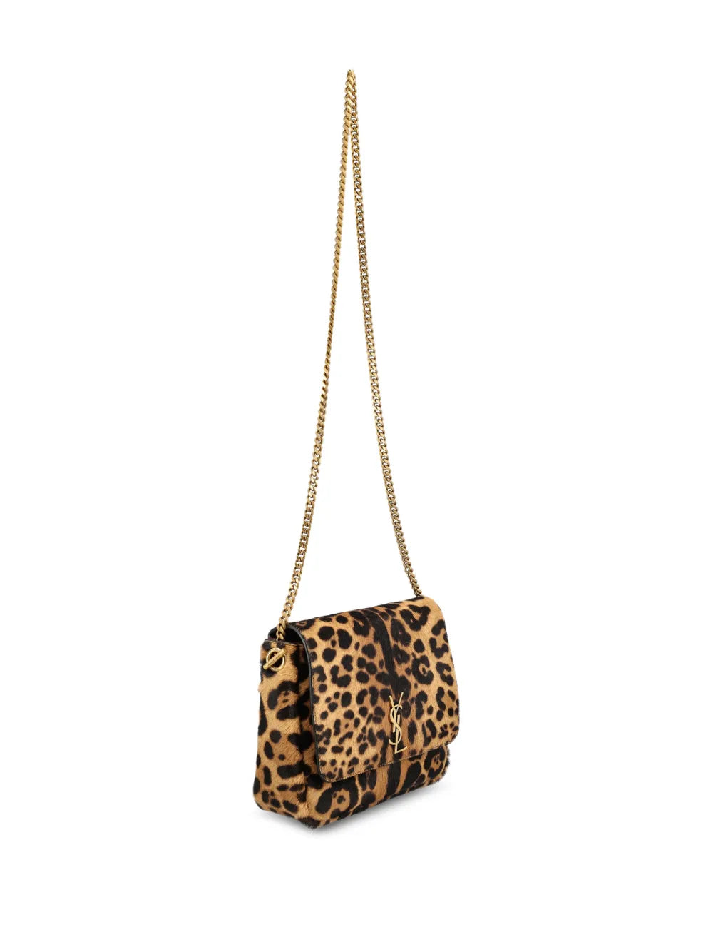 Saint Laurent Kate Animal Print Shoulder Bag — Same as shown — Size One Size — Back View